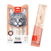 Wanpy Adult Cat Creamy Lickable Treats Tuna & Salmon 70 g Pouch - Confiance Co